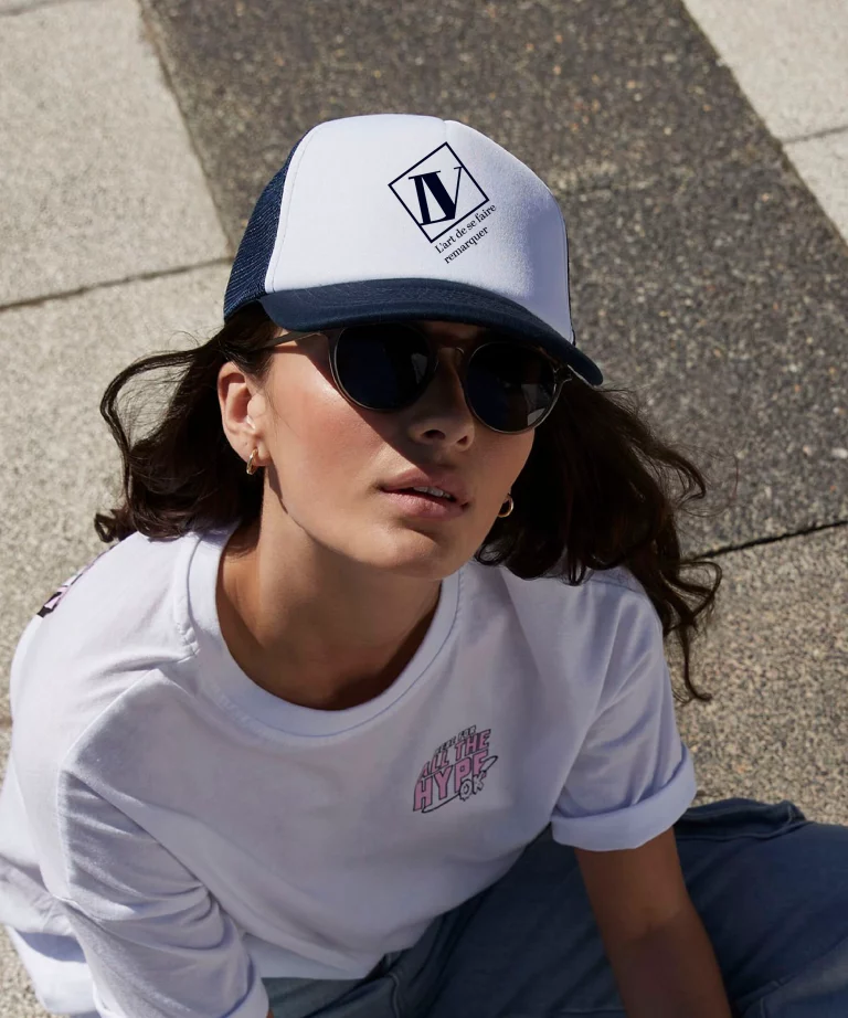 Visuel illustré casquette