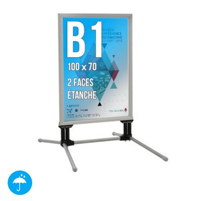 Panneau ressort étanche Cadro-clic base métal B1