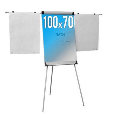 Chevalet magnétique 100x70 + 2 potences