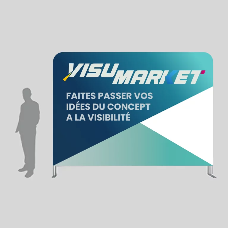 stand tubulaire Visumarket