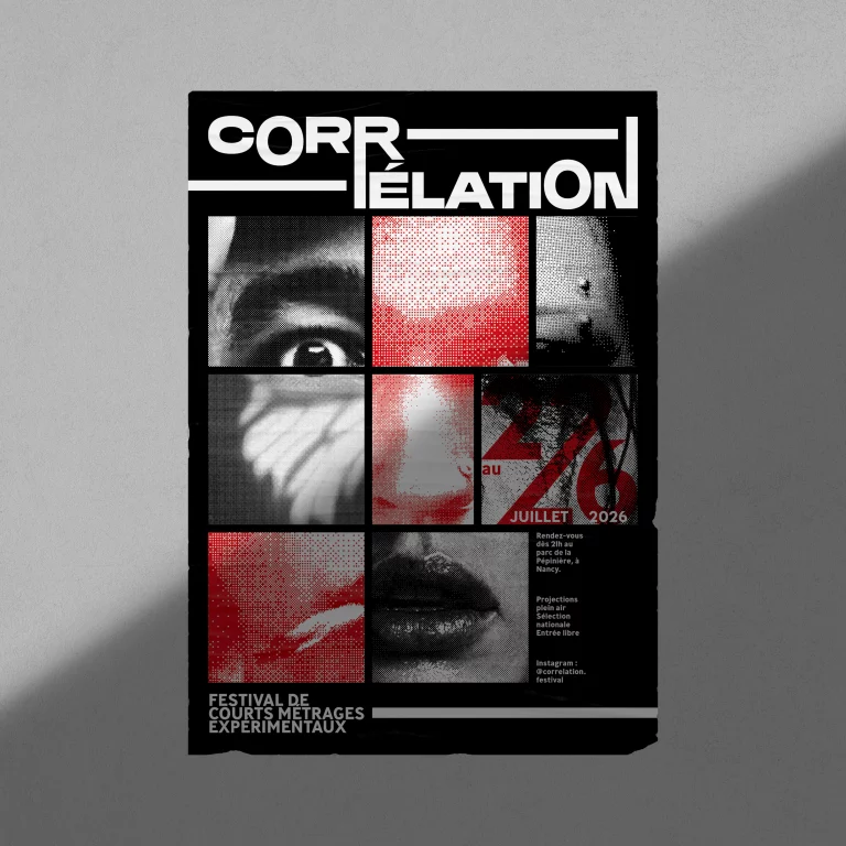 Affiche-corrélation-plissée-carré